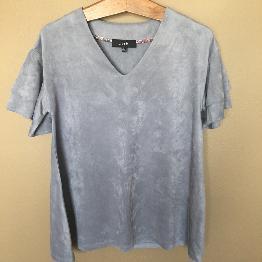 Joh Women's Short Sleeve shirt - Gray